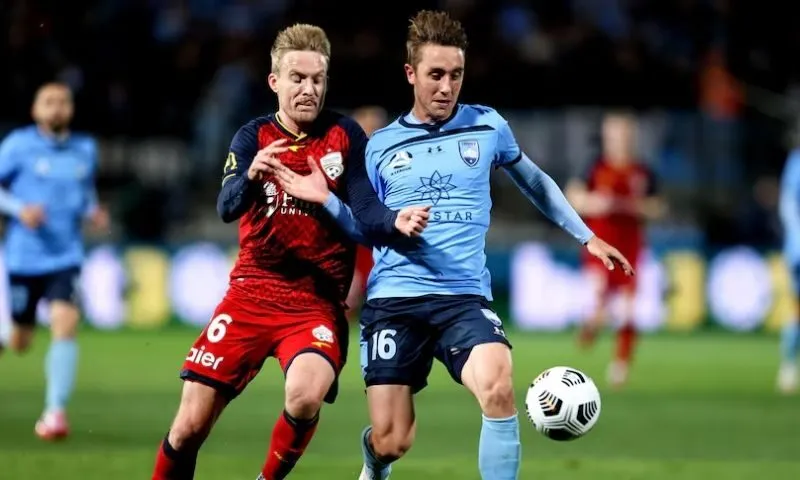 Dự đoán sự thay đổi của bảng xếp hạng câu lạc bộ bóng đá Adelaide United gặp Sydney FC 